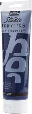 Actual product image Pebeo Studio Acrylics fine acrylic (Paynee grey, 250 ml)