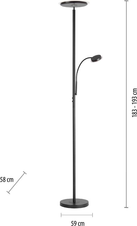 Image du produit Leuchten Direkt Hans (2900 lm)