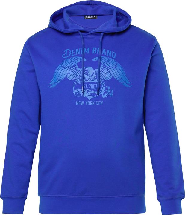 Produktbild Men+ Hoodie, Kapuzensweater, Brustprint, Kängurutasche (XXL)