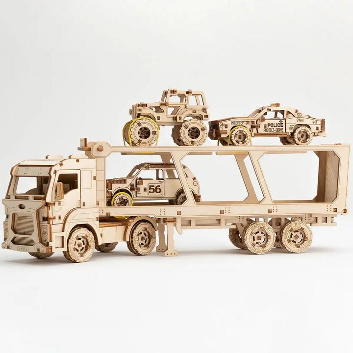 Produktbild WoodenCity WOODEN CITY 3D puzzle Superfast Car Carrier Truck (182 Teile)