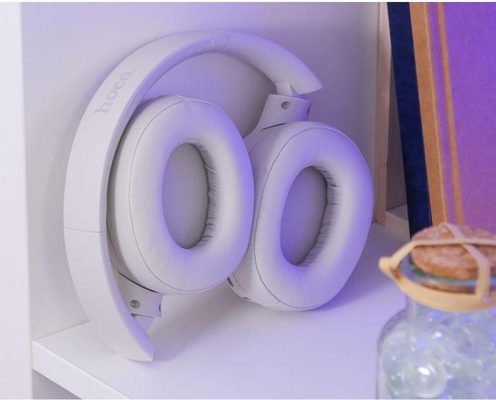 Image du produit Hoco Wireless headphones wireless headphones bluetooth ANC W54 gray (ANC, 22 h, Sans fil)