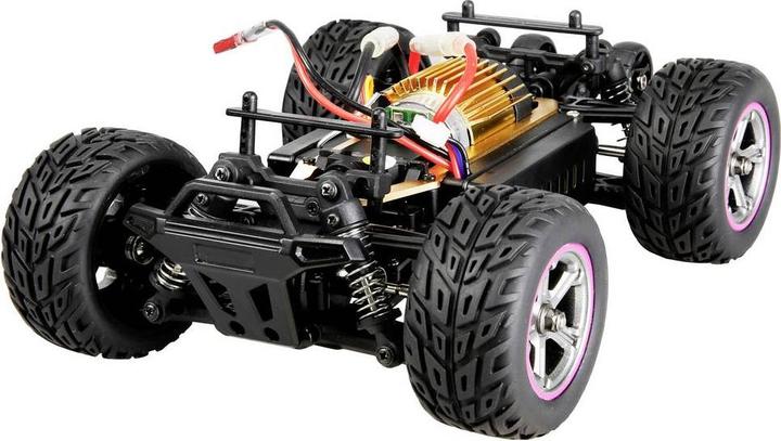Image du produit Amewi MAX20 Monstertruck Brushed 4WD 1:20 RTR blau/orange (RTR Prêt à fonctionner)