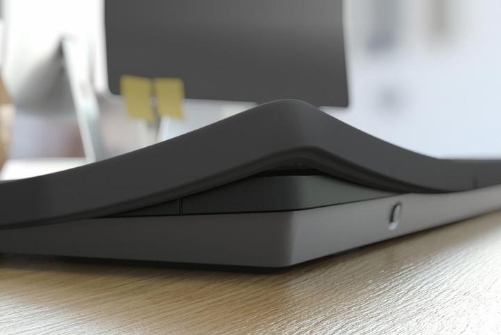 Actual product image CHERRY TAS STREAM PROTECT KEYBOARD Wireless DE-Layout bw (DE, Cable)