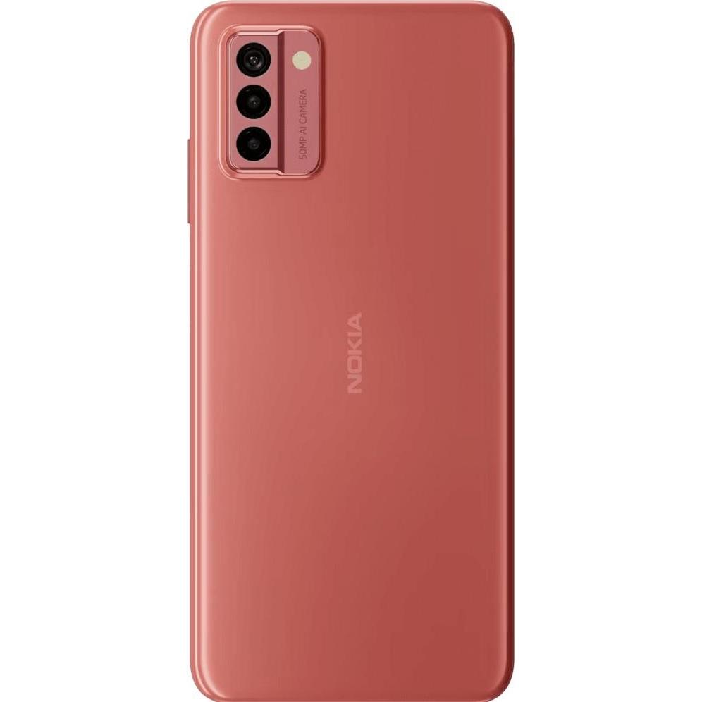 Thumbnail - Nokia G22 (64 GB, Lagoon Peach, 6.50", Dual SIM, 50 Mpx), Smartphone, Orange