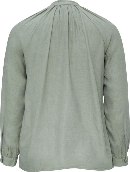Produktbild S.Oliver Bluse Melierte Viskosebluse mit Raffung (46)