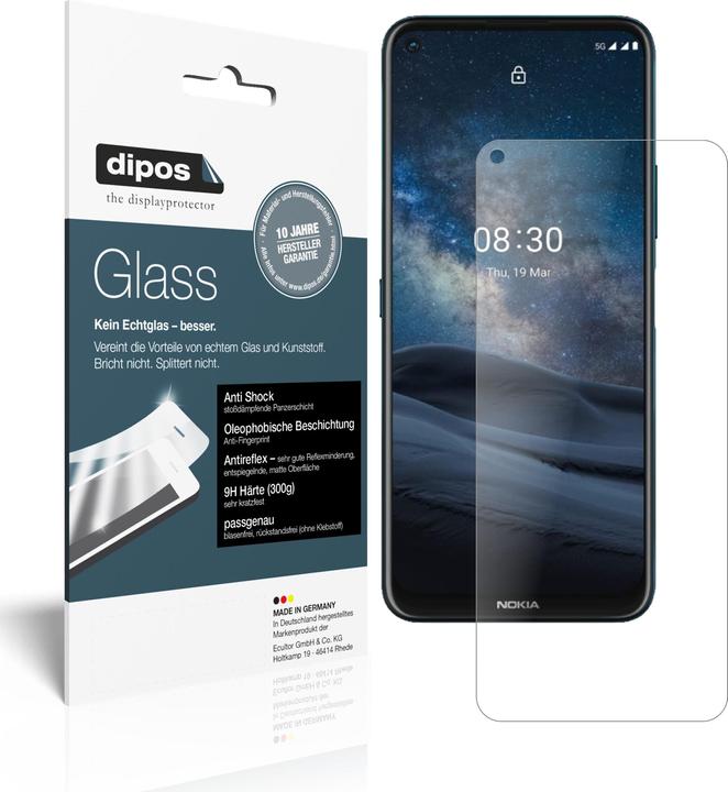 Actual product image Dipos Screen Protector Anti-Shock (2 Piece, Nokia 8.3 5G)