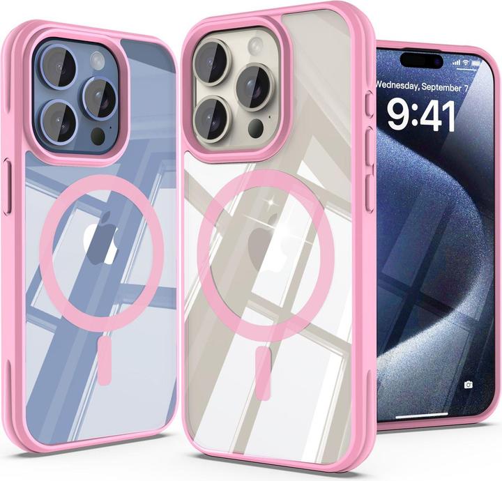 Produktbild Cadorabo iPhone 15 PRO MAX Hülle MagSafe kompatibel Case (Apple iPhone 15 Pro Max)