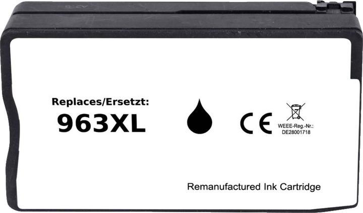 Produktbild Renkforce Tinte ersetzt HP 963 XL (3JA30AE) Kompatibel Schwarz RF-5679862 (BK)