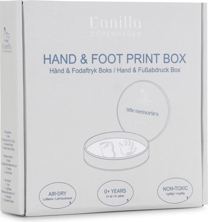 Immagine prodotto Copenhagen Vanilla - Hand & Foot Print - Silver and white - One size (5001620501)
