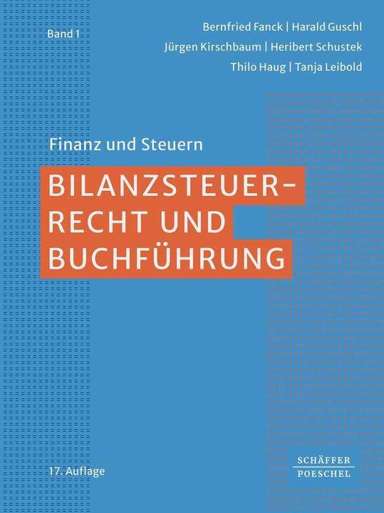 Produktbild Bilanzsteuerrecht und Buchführung (Deutsch, Bernfried Fanck, Harald Guschl, Heribert Schustek, Jürgen Kirschbaum, Tanja Leibold, Thilo Haug, 2024)