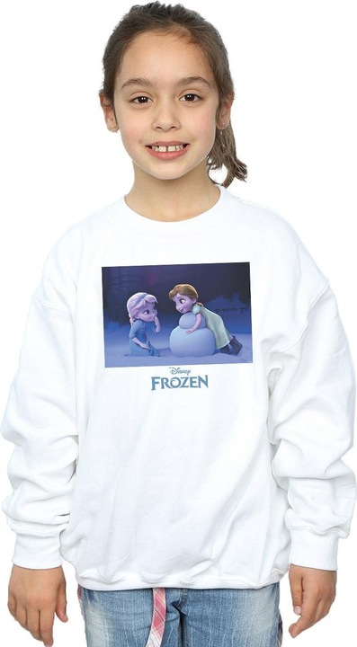 Produktbild Disney Frozen Build A Snowman Sweatshirt Mädchen (140, 146)