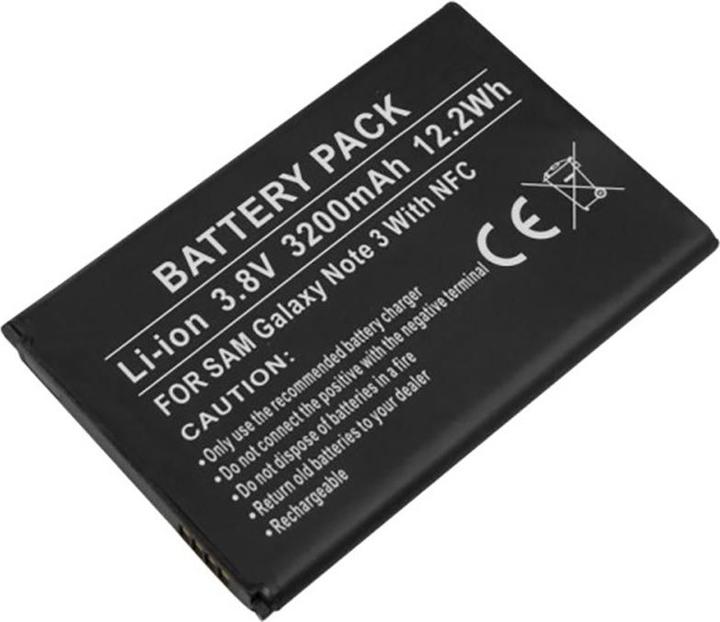Produktbild Avizar Li-Ion Akku 3.8V 3200mAh Samsung Galaxy Note 3
