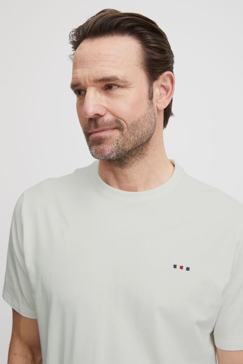 Produktbild FQ1924 FQTom SS basic tee w logo - T-shirt - 21900414 (M)