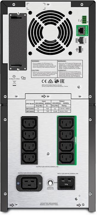 Produktbild APC Smart-UPS (2200 VA, 1980 W, Line-Interaktiv USV)