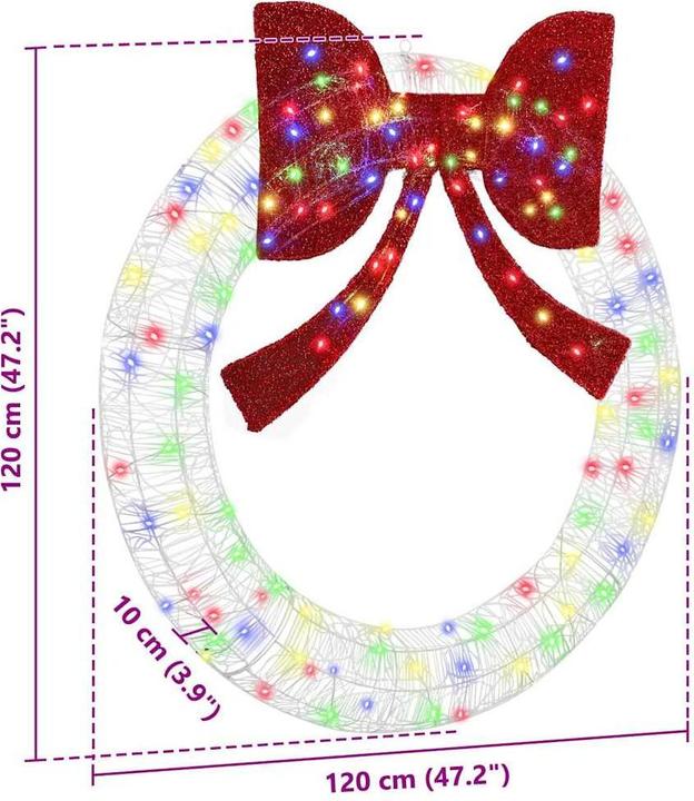 Image du produit vidaXL Weihnachtsdekoration