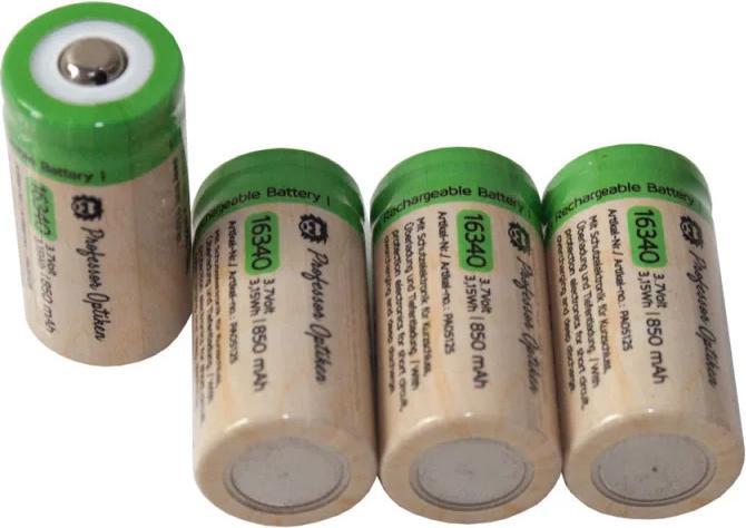 Produktbild Professor Optiken CR123A Accu Li-Io (850 mAh)