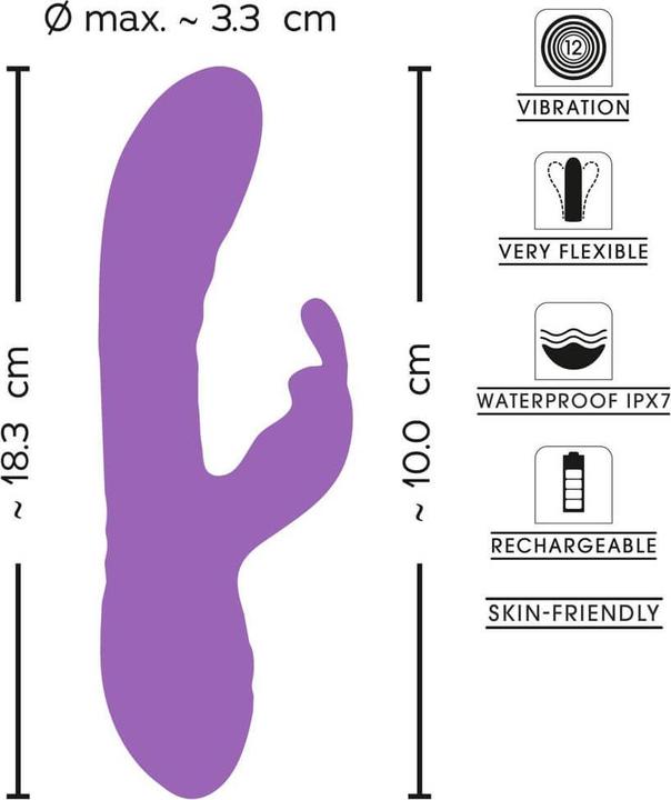 Actual product image Sweet Smile Flexible Rabbit