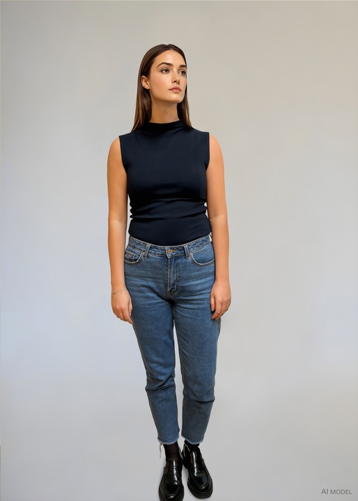 Actual product image Vila VILEOA Stehkragen Top (L)