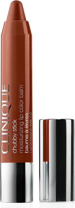 Actual product image Clinique Chubby Stick Moisturizing Lip Color Balm 02 Whole Lotta Honey (Lip balm)