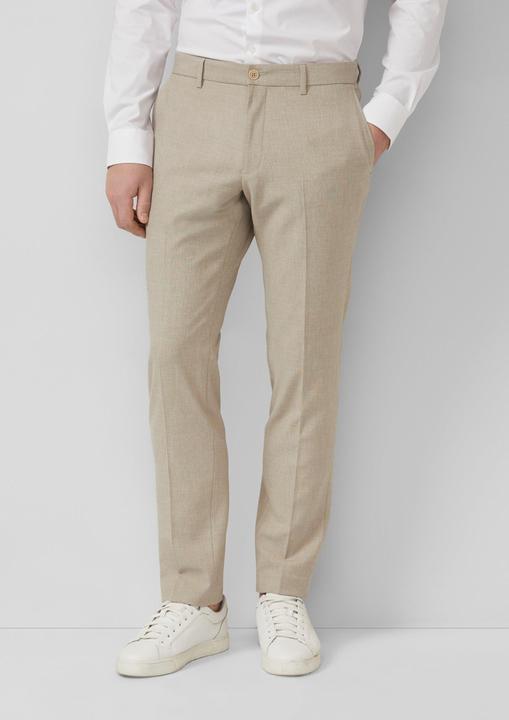 Immagine prodotto s.Oliver s.O PURE: Anzughose aus elastischem Leinenmix (46)