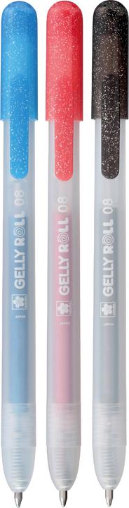 Immagine prodotto Sakura Roller Gelly Clicker (Blu, Metallico, Nero, Rosso, 3x)