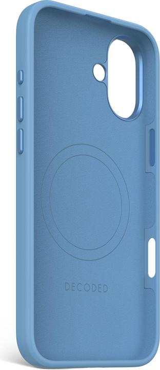 Produktbild Decoded AntiMicrobial Silicone Backc. iPhone 16 Plus Light Blue (Apple iPhone 16 Plus)