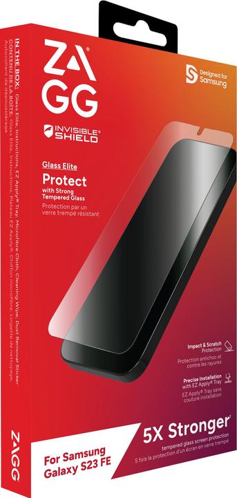 Produktbild Zagg Glass Elite Ultra-Strong (1 Stück, Samsung Galaxy S23 FE)