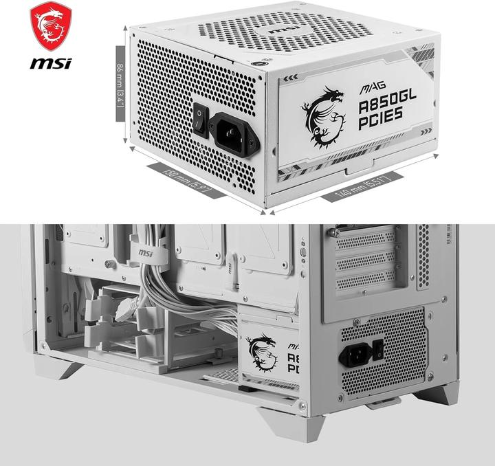 Produktbild MSI MAG A850GL (850 W)