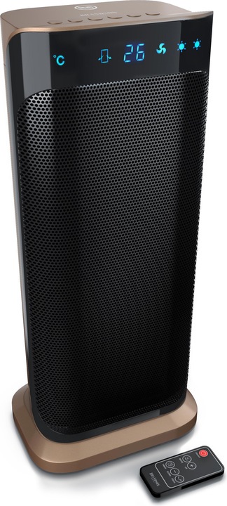 Actual product image Brandson Fan heater with remote control (2000 W)