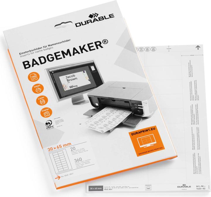 Produktbild Durable Einsteckschilder für Namensschilder