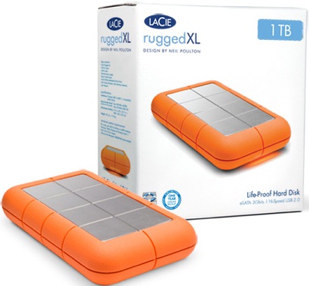 Produktbild LaCie RUGGED XL Mobile Drive (1 TB)