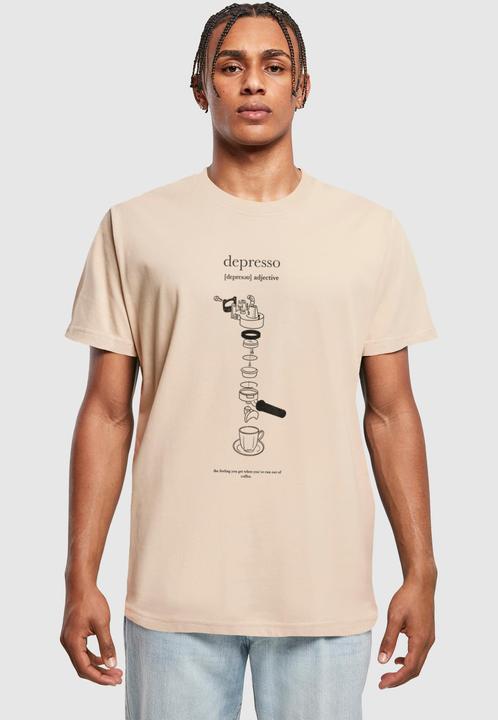 Produktbild Mister Tee MisterTee Depresso T-Shirt Round Neck - 174663 (5XL)