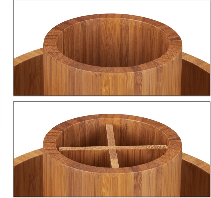 Actual product image Relaxdays Swivel Makeup Organiser