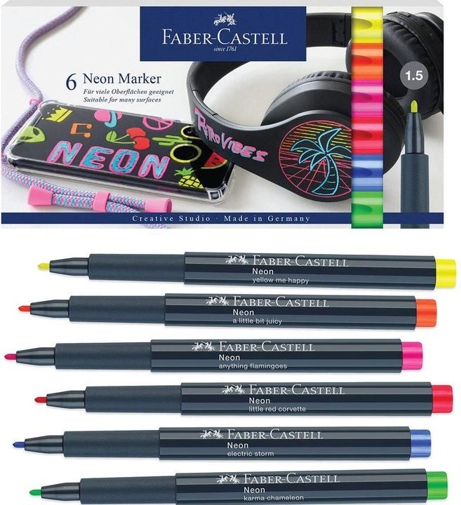 Produktbild Faber-Castell Neon (6x)