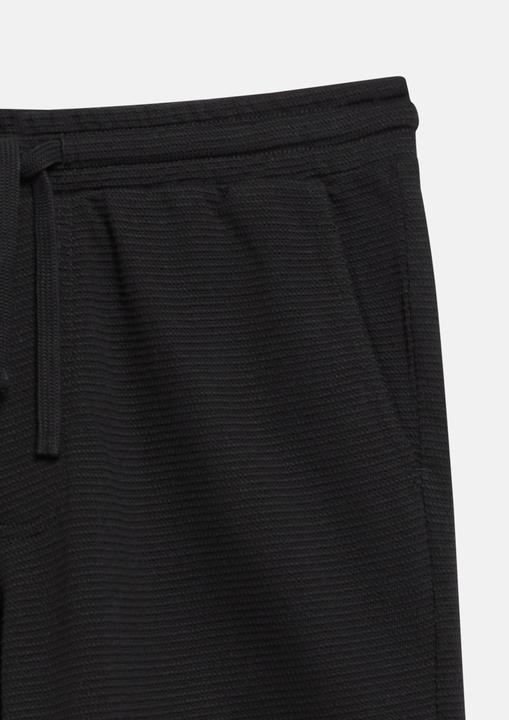 Produktbild s.Oliver Gerippte Jersey-Shorts mit Eingrifftaschen (M)
