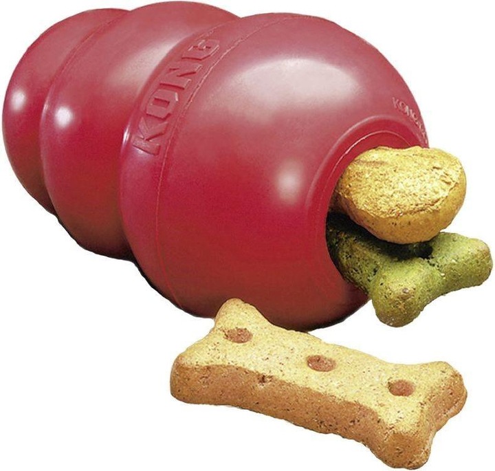 Produktbild KONG Classic (Futterspielzeug Hund, Kauspielzeug Hund, Apportieren)