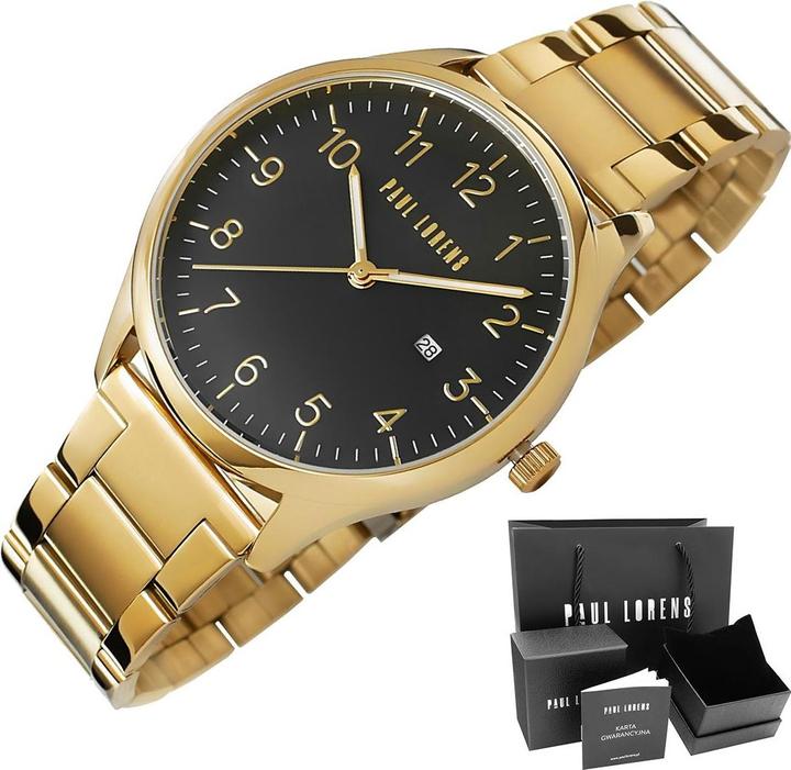 Produktbild Paul Lorens HERRENUHR – PL1273B2-1D1 (zg351b) + BOXEN – PL1273B2-1C1 (zg351a) + BOX (200 mm)