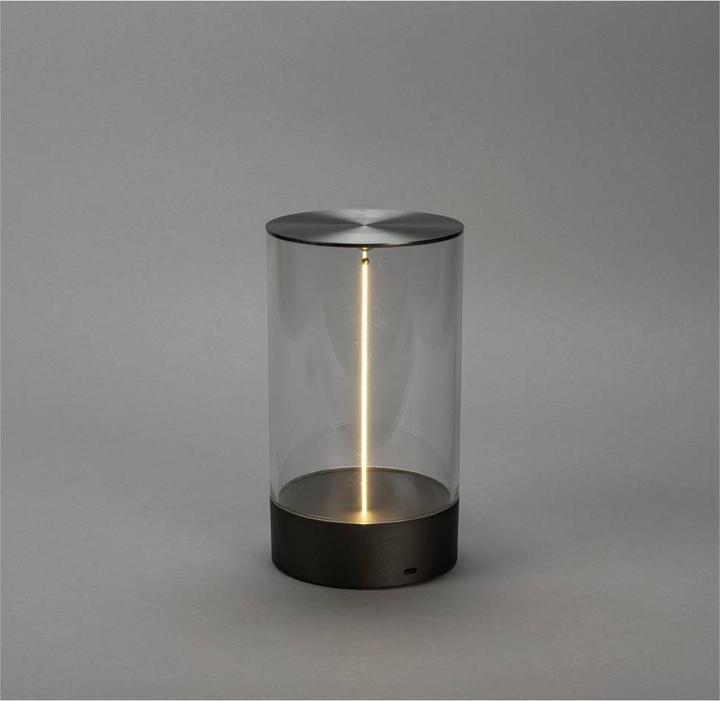 Actual product image Konstsmide Edison M LED Table Lamp for Indoor and Outdoor Use, Battery Powered with USB-C Cable