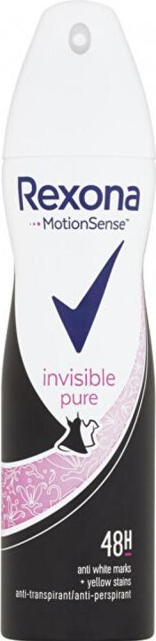 Actual product image Rexona Invisible Pure (Spray, 150 ml)