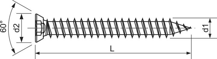 Productafbeelding Spax Spax-Ra Flachsenkkopf T-Star Plus T30 Vollgewinde Wirox (100 Schroeven per stuk, 7,5 x 100 mm)