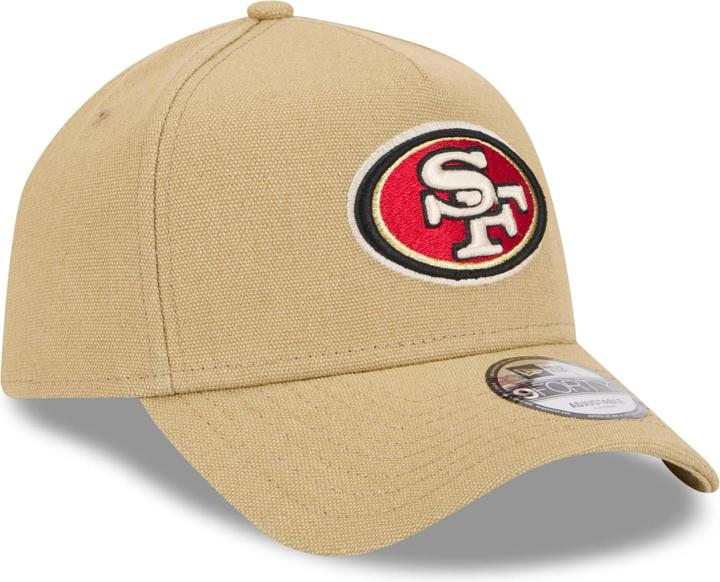 Image du produit New Era A-Frame Trucker Lin Cap - San Francisco 49ers beige