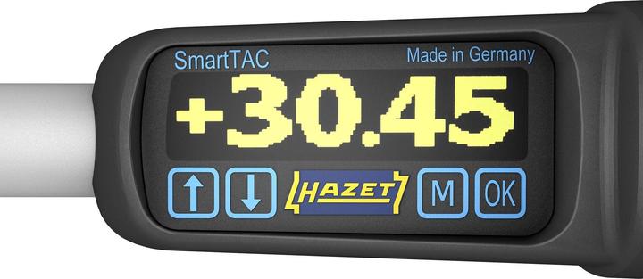 Image du produit HAZET Clé électronique dynamométrique / angulaire (1/4", 2.50 - 25 Nm)