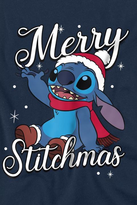 Produktbild Lilo & Stitch Merry Stitchmas TShirt (128)