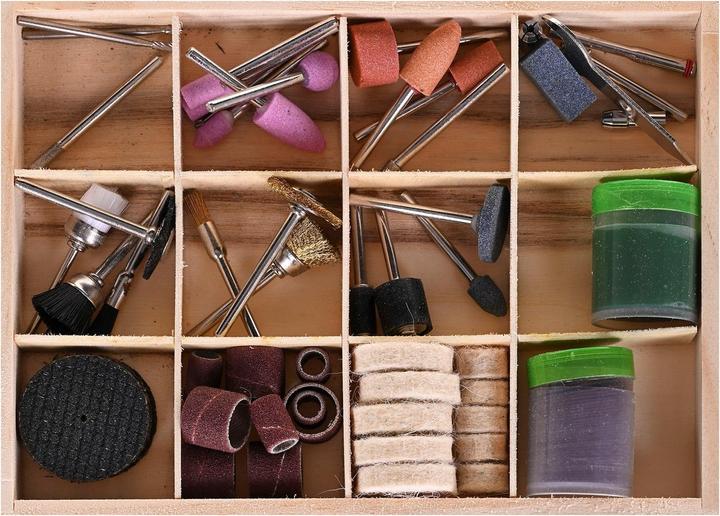 Actual product image Scheppach Double grinder with flexible shaft HG35 (Bench grinder, 120 W)