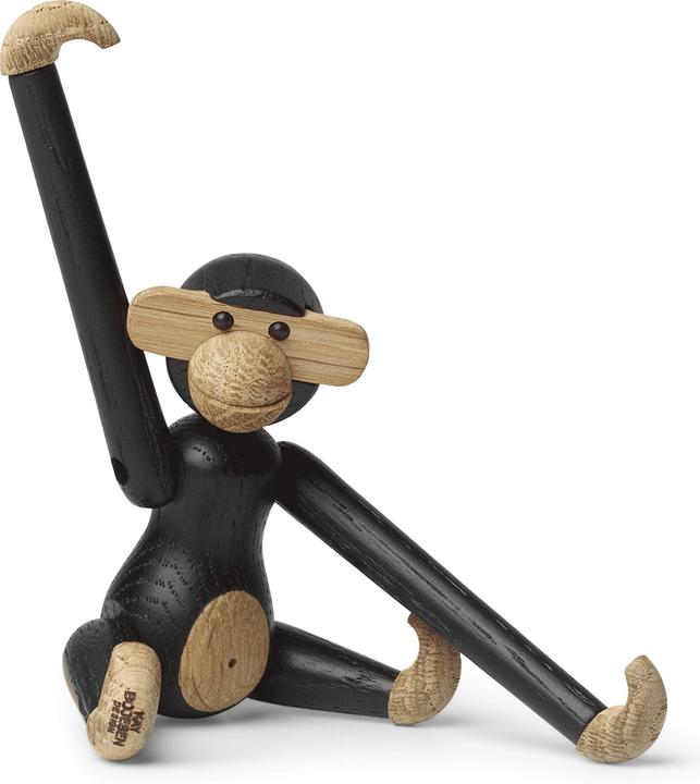 Actual product image Kay Bojesen Deco monkey teak