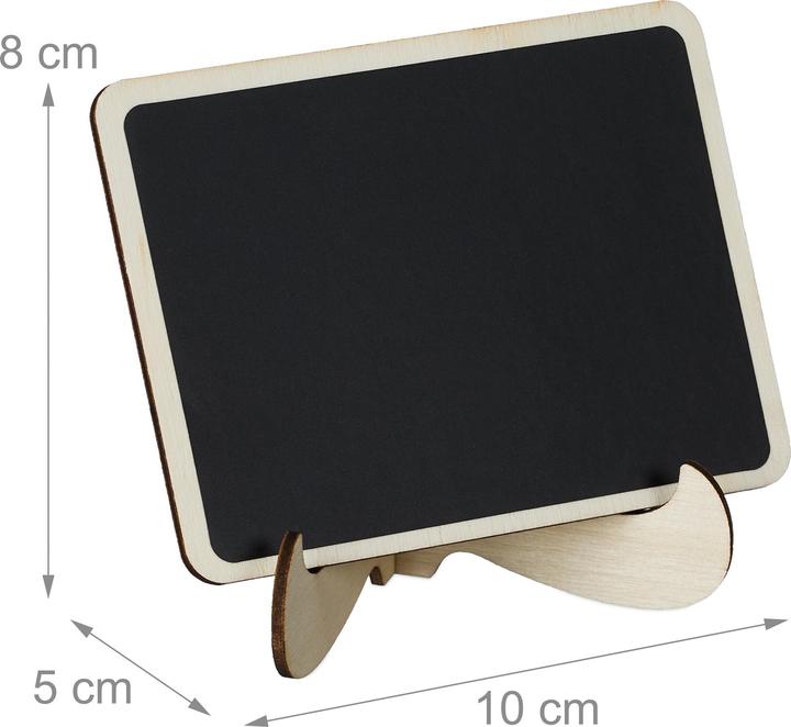 Actual product image Relaxdays 30x buffet sign (10 x 5 x 8 cm)