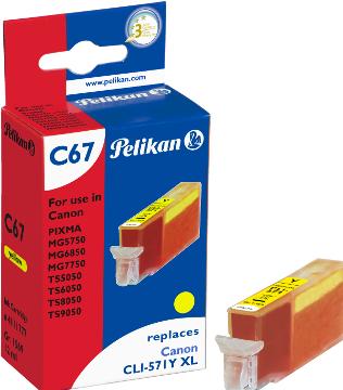 Actual product image Pelikan Cli-571y XL (Y)