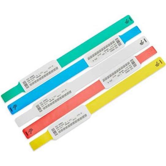 Zebra, Armschmuck, Z-Band UltraSoft Pink, Weiss Krankenhaus-Armband, (15.24 cm, Kunststoff)