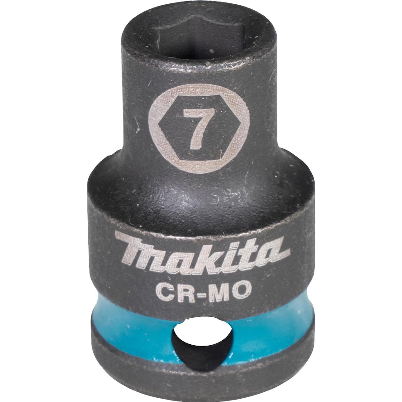 Makita, Chiave a bussola + esagonale, Chiave a bussola SW7 Impact Nero (7 mm)