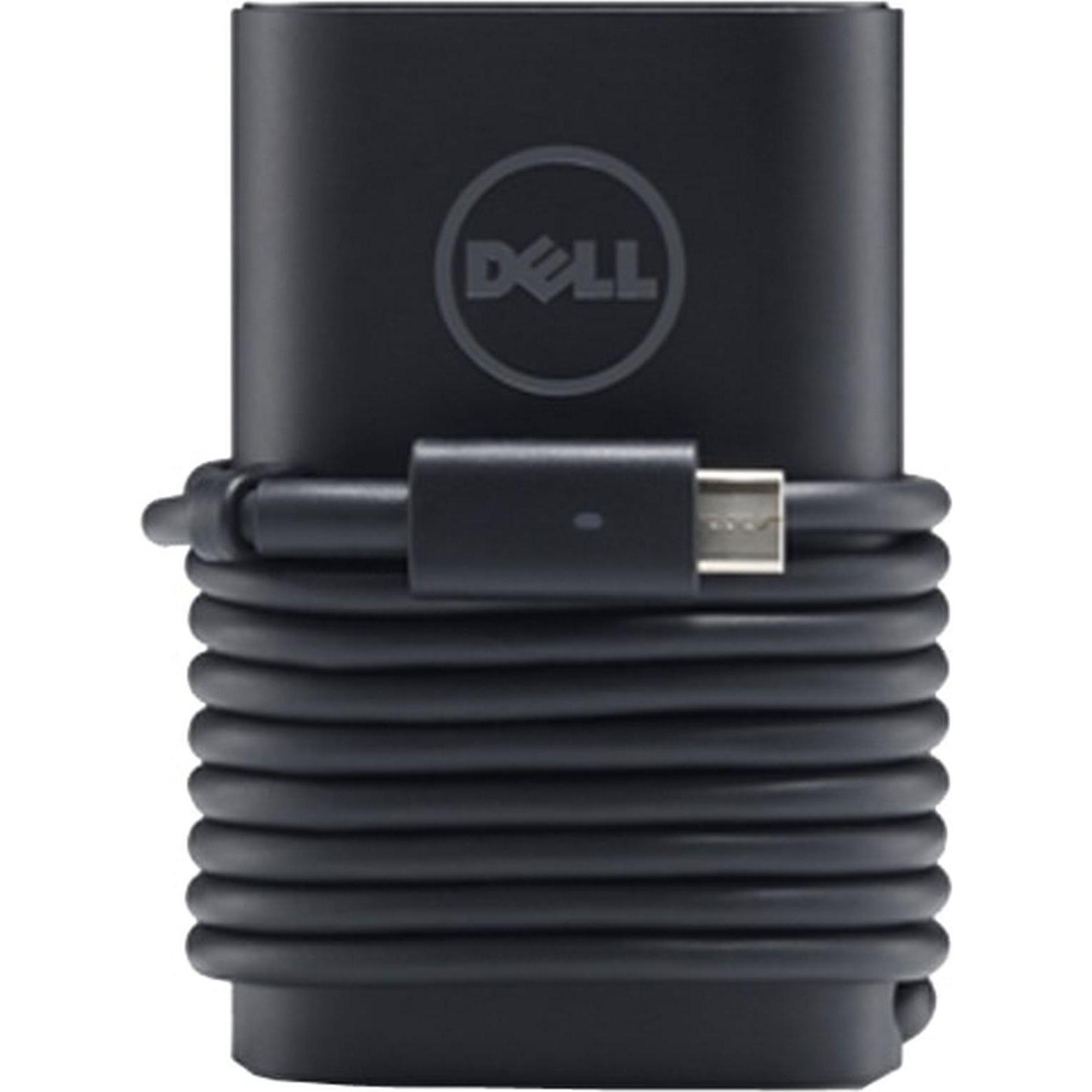 Dell USB-C AC Adapter with Power Cord - Euro (90 W), Notebook Netzteil, Schwarz